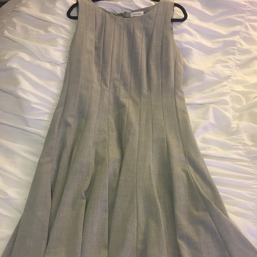 Grey princess Calvin Klein dress!!!